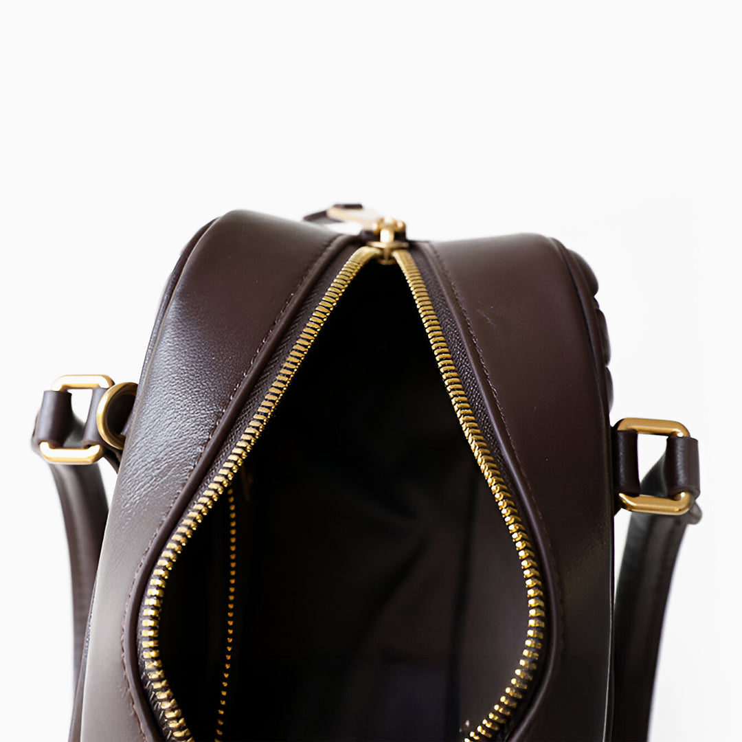 Piper Pleated Crossbody Bag