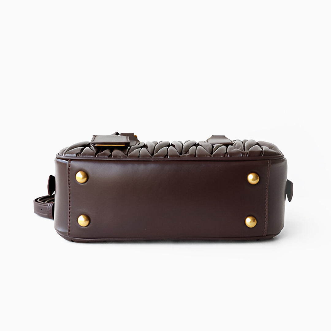 Piper Pleated Crossbody Bag