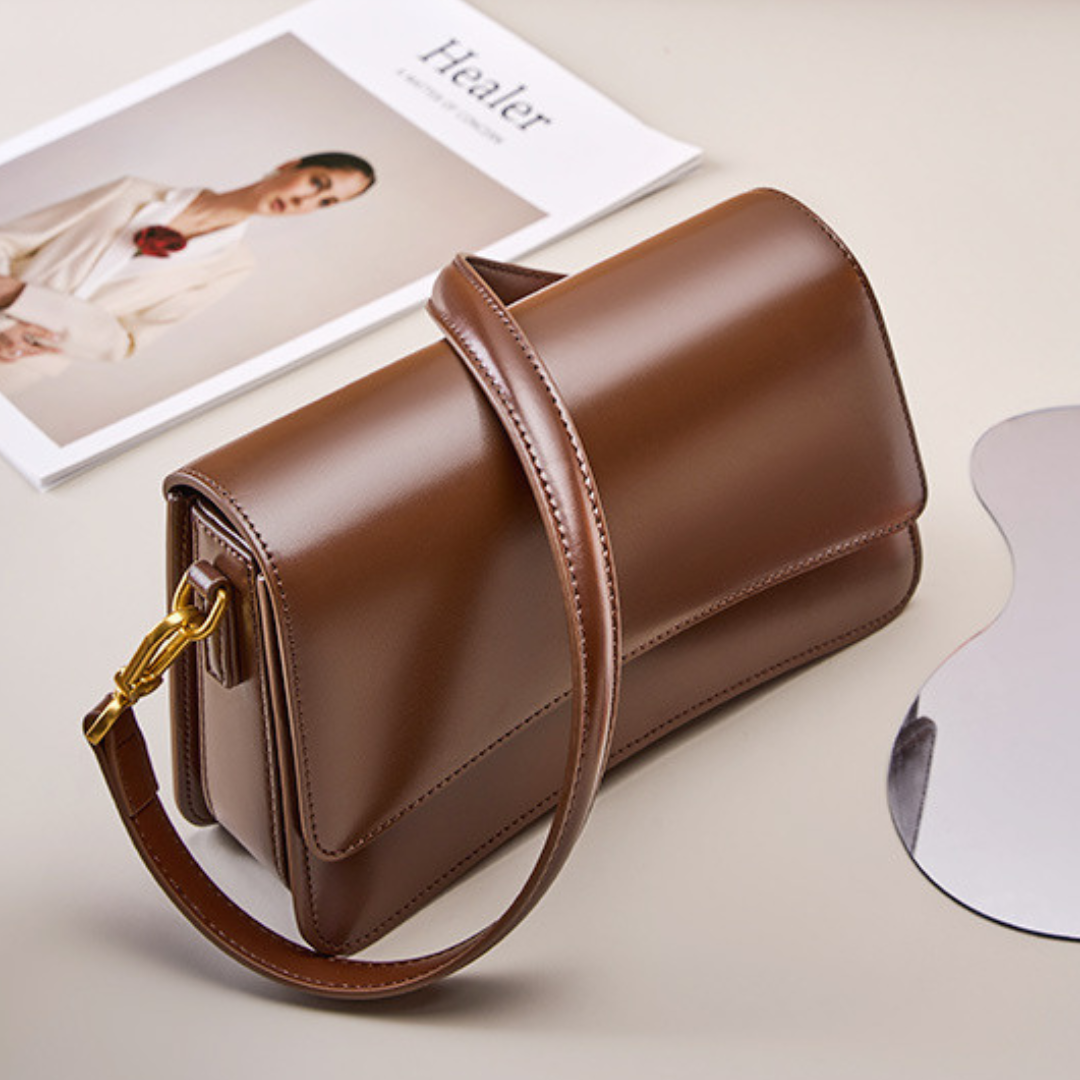 Britney Sleek Leather Shoulder Bag (NL)
