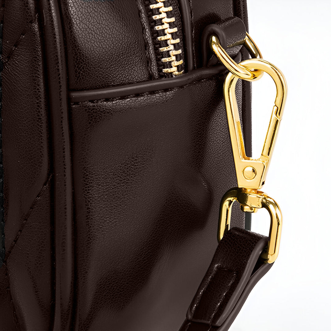 Piper Pleated Crossbody Bag