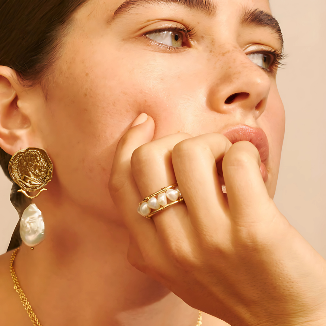 Aurelia Pearl Ring