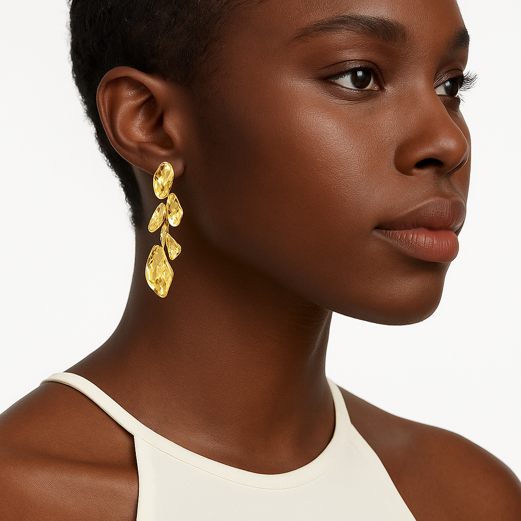 Luna Molten Cascade Earrings