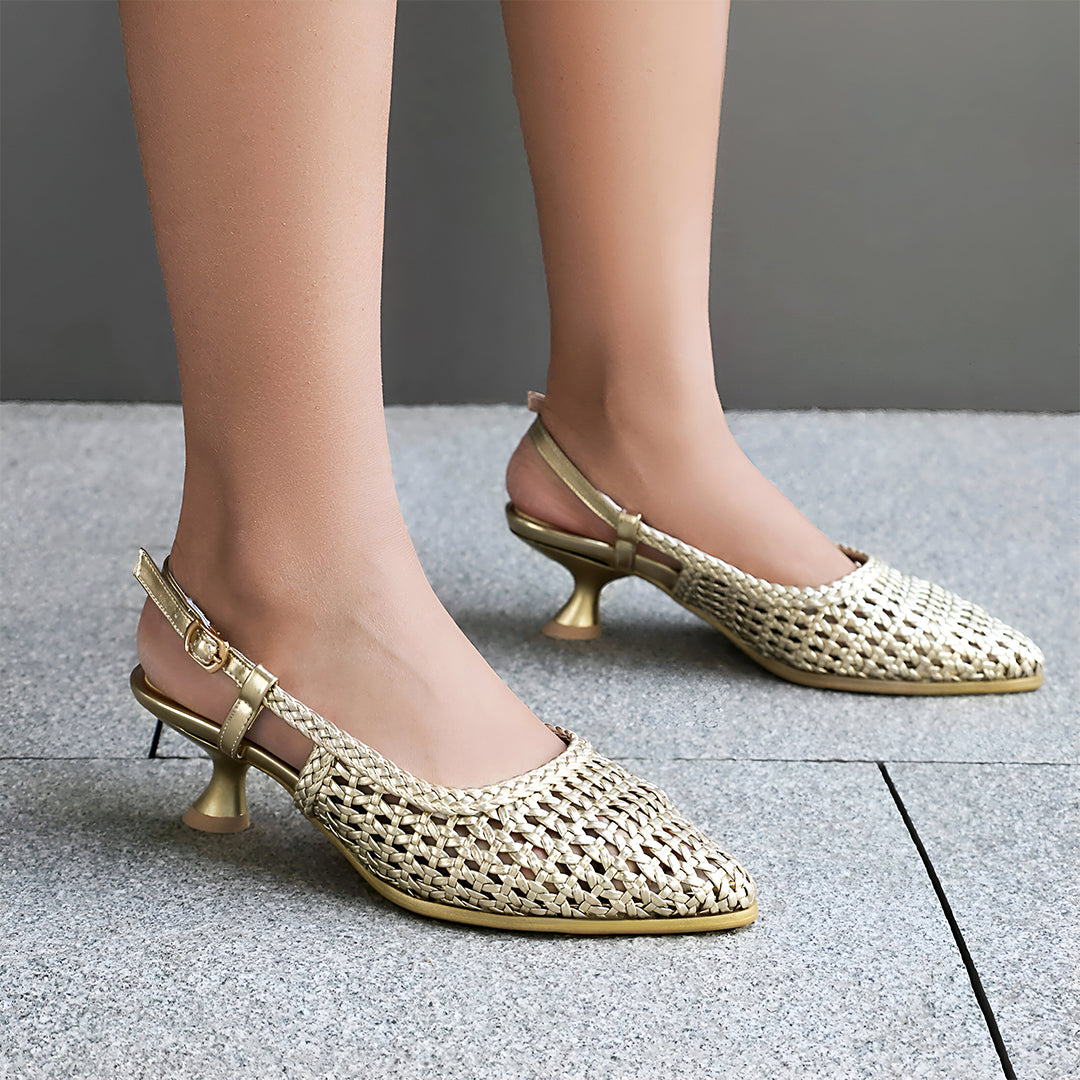Colette Woven Heels