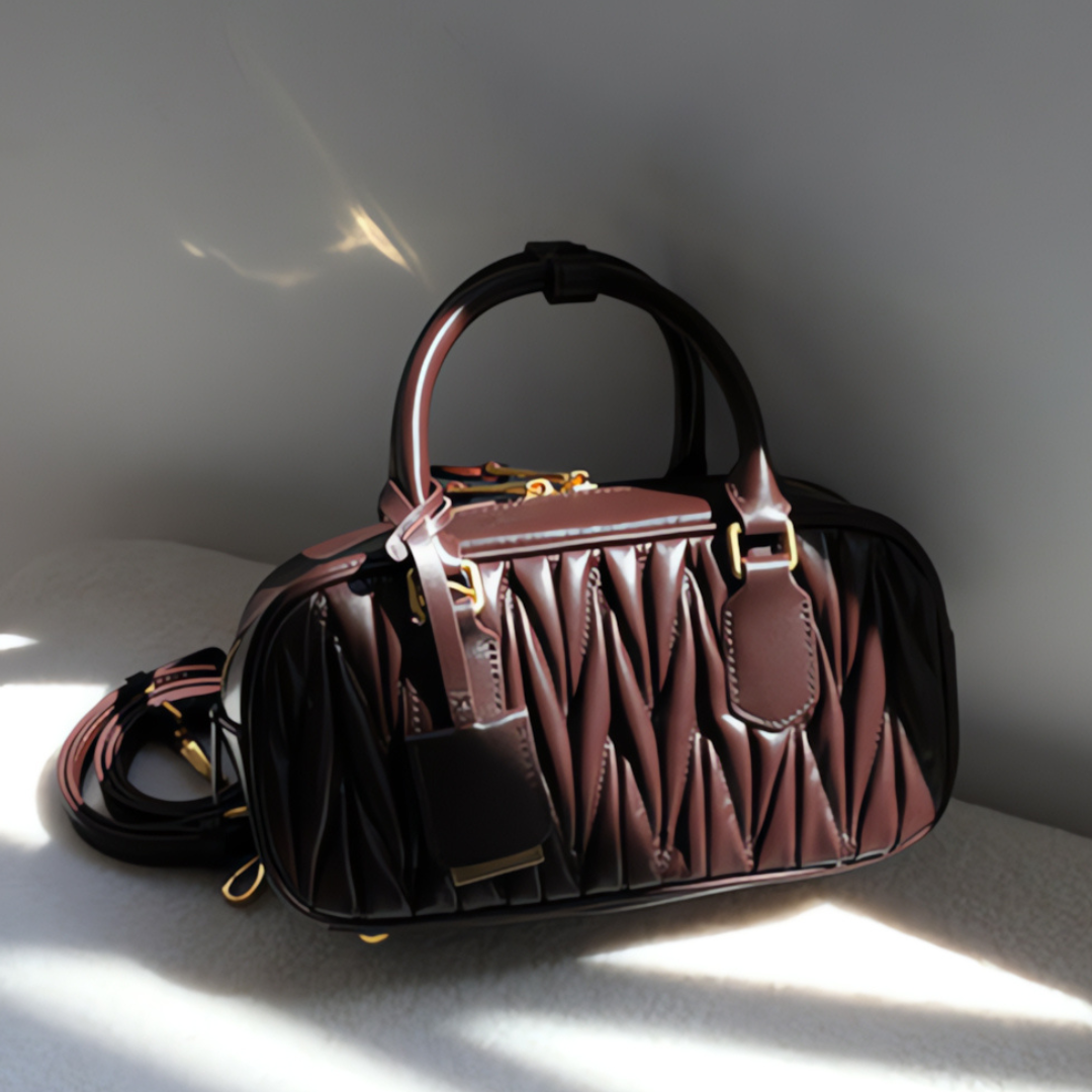 Piper Pleated Crossbody Bag
