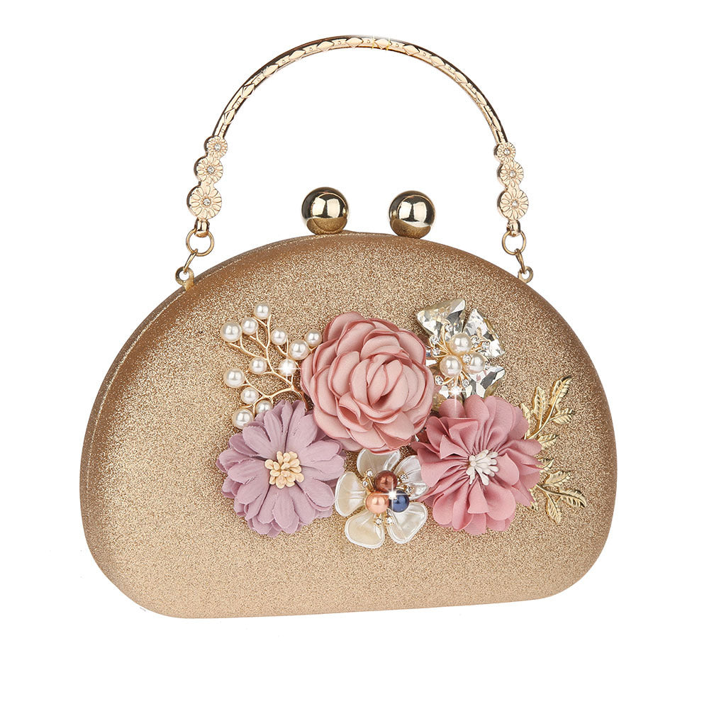 Flora Evening Flower Clutch Bag