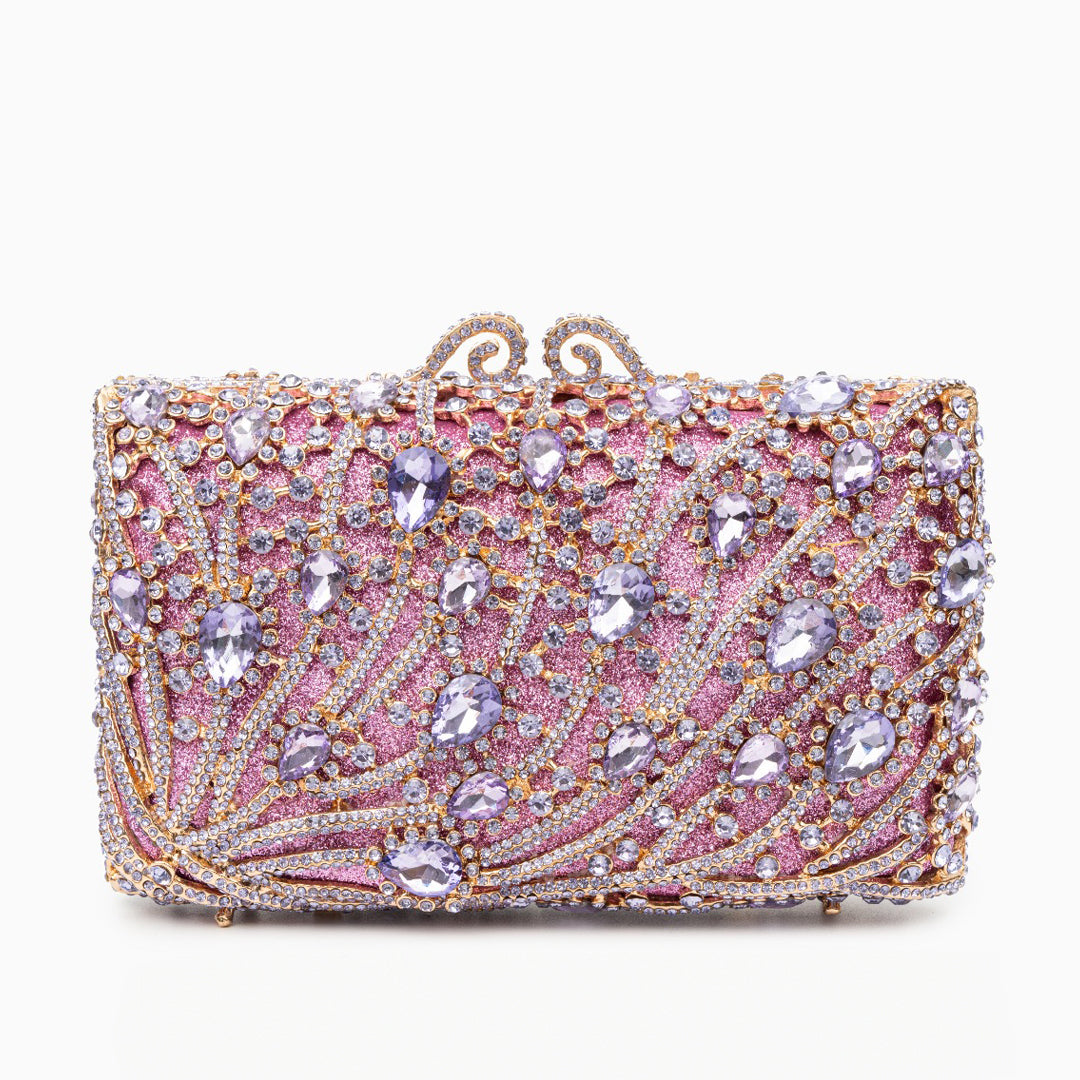 (CS) Siena Rhinestones Clutch Bag