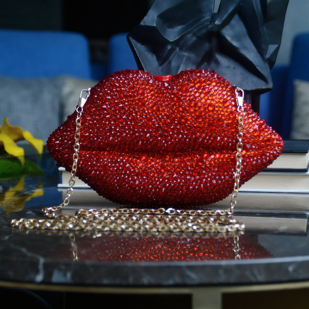 Amour Crystal Clutch Bag