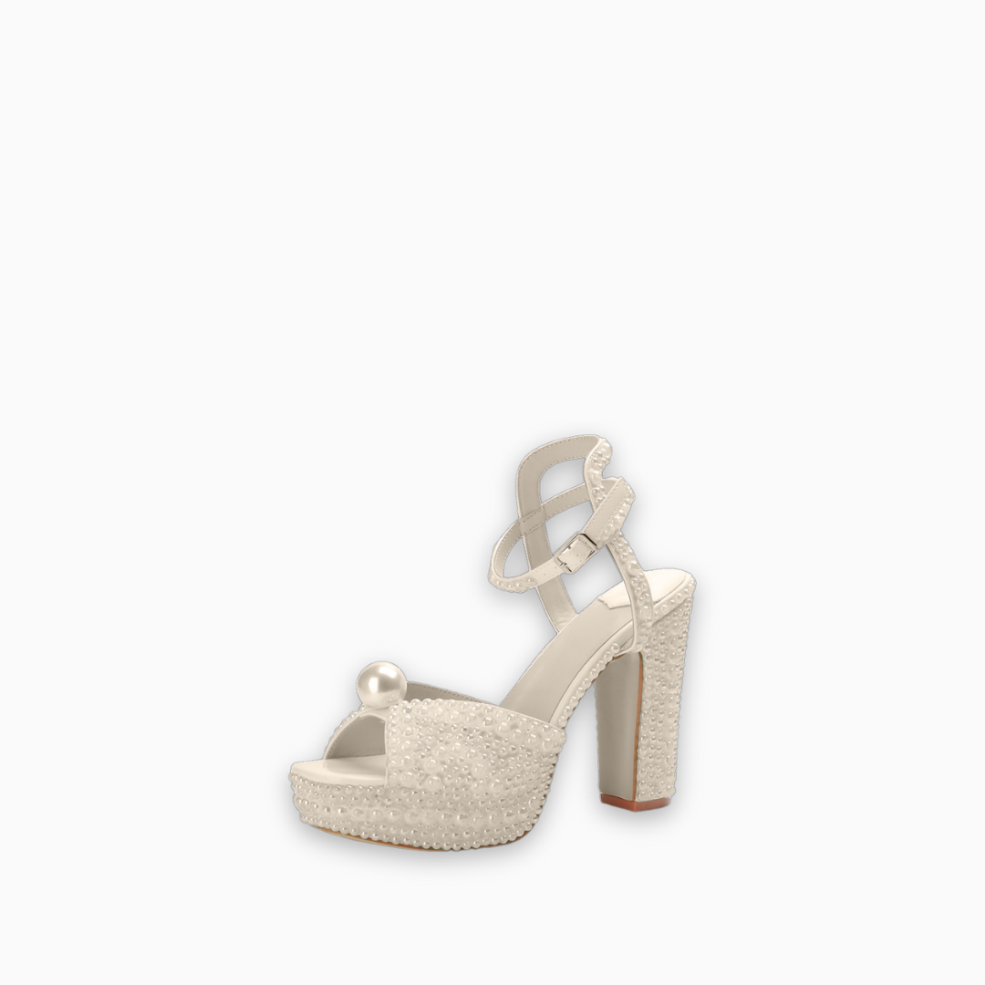 Ava Pearlescent Heels