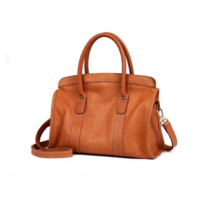 Paula Soft Leather Tote Bag