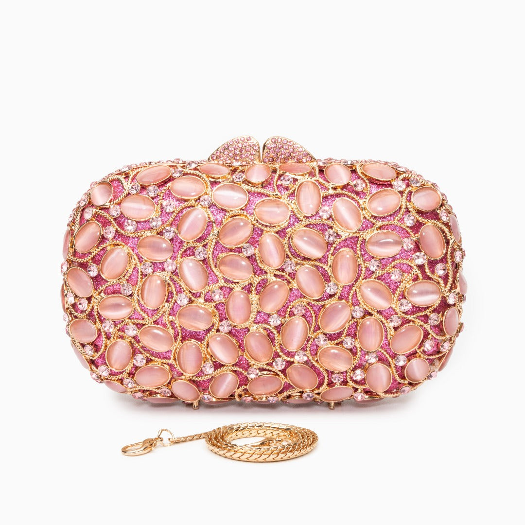 Diana Crystals Clutch Bag