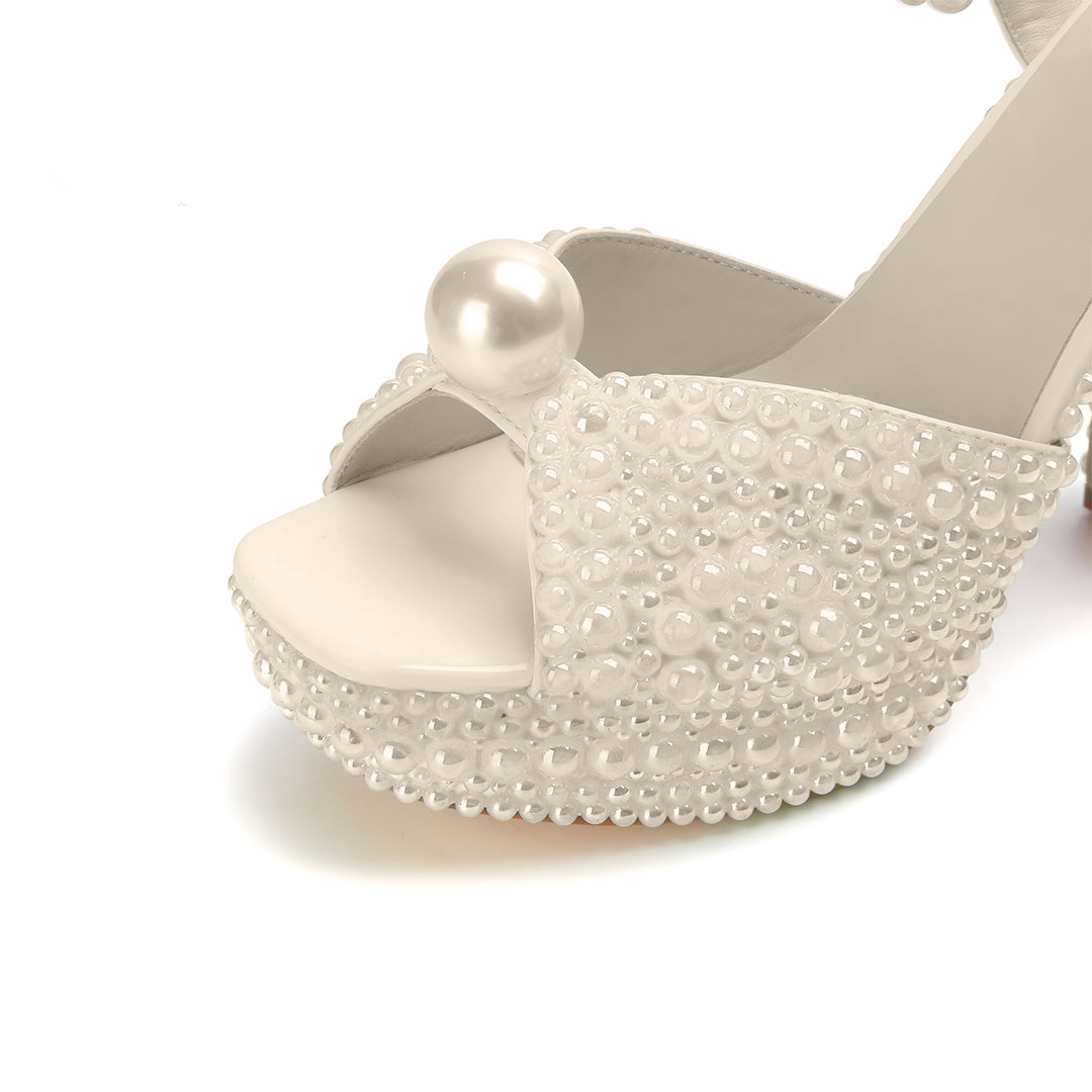 Ava Pearlescent Heels