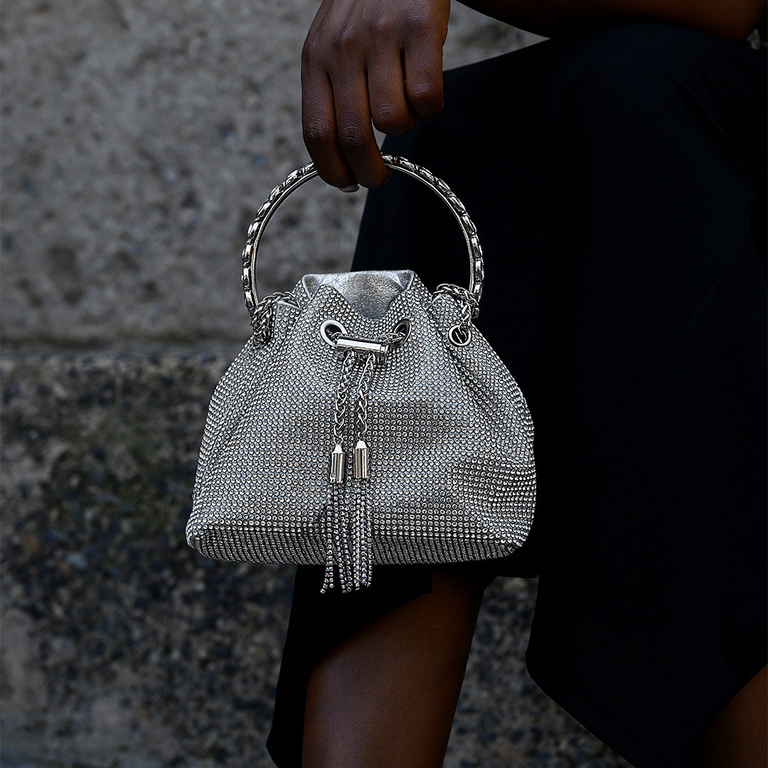 Macy Luxury Rhinestones Handbag – Verano Hill