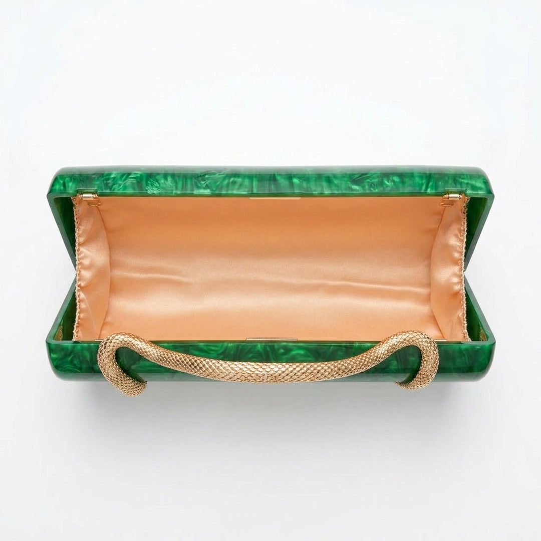 Maren Acrylic Clutch Bag