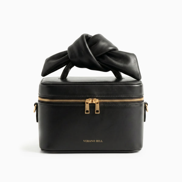VANITY BAG／black Melia Vanity Case