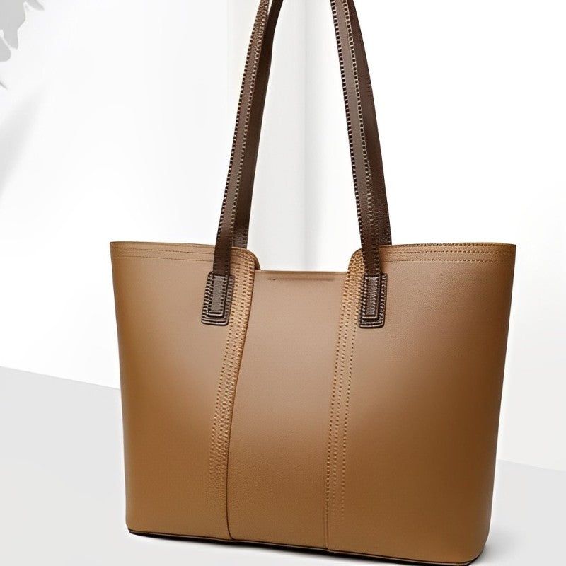 Christina Genuine Leather Tote Bag