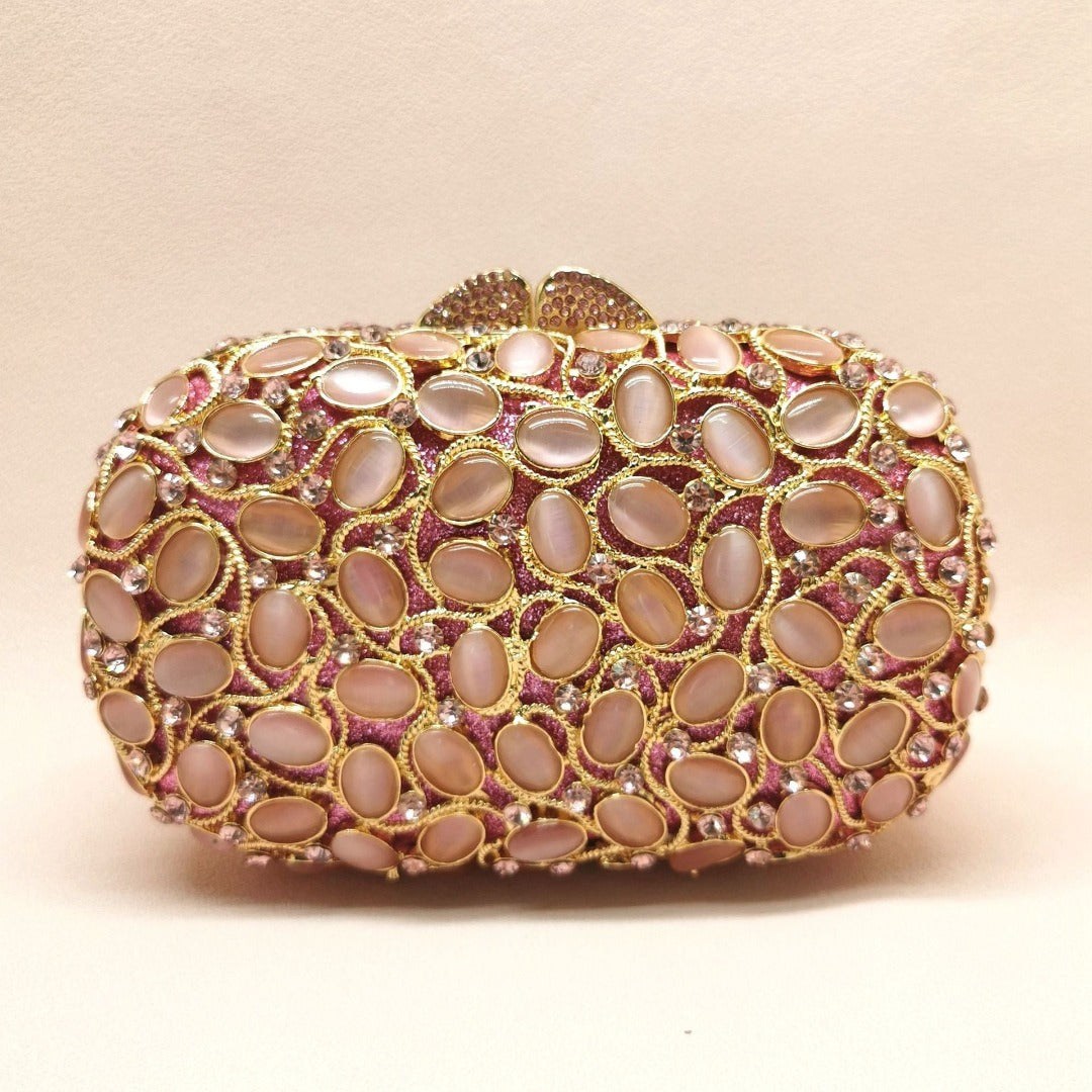 Diana Crystals Clutch Bag