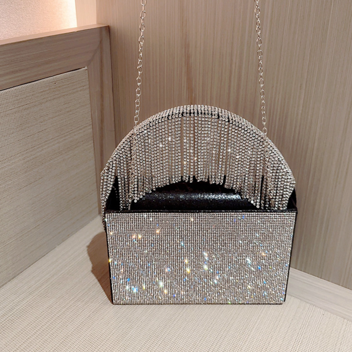 Natalie Sparkling Tassel Handbag