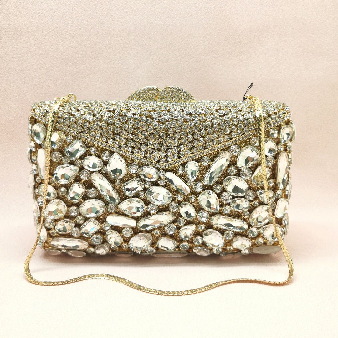 Mia Diamonds Clutch Bag