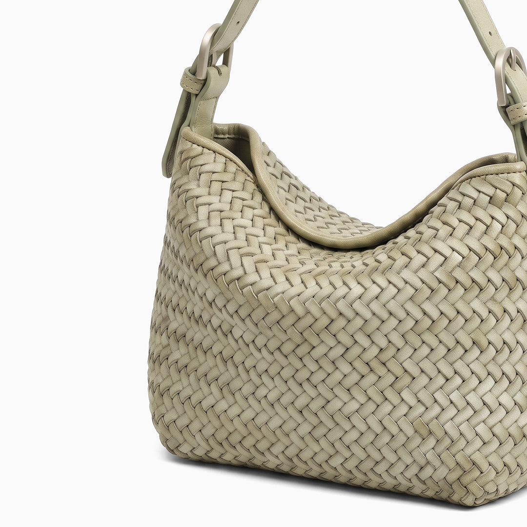Raven Woven Crossbody Bag