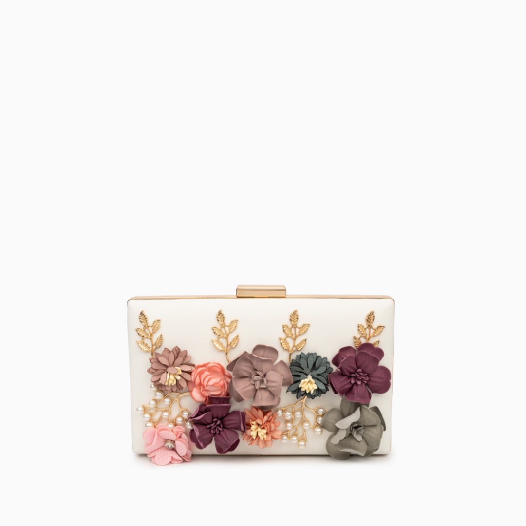 Juliet Flower Clutch Bag
