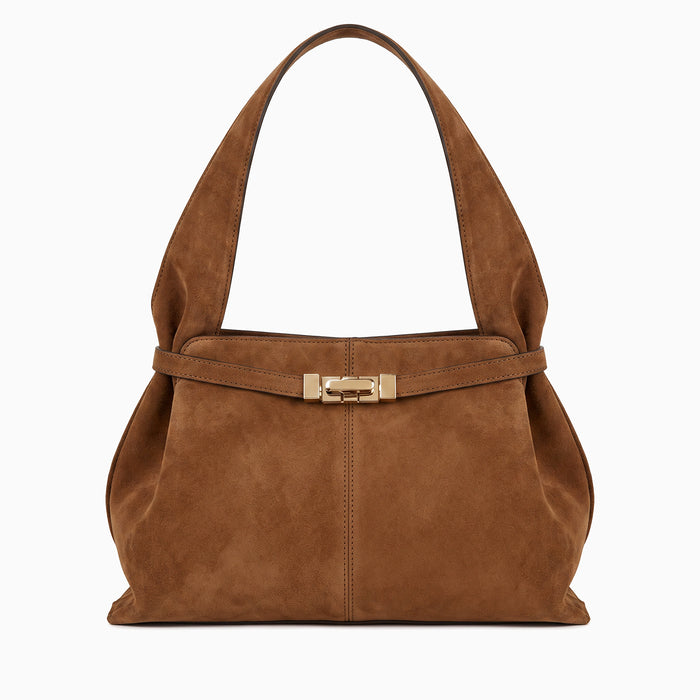 Divina Suede Handbag