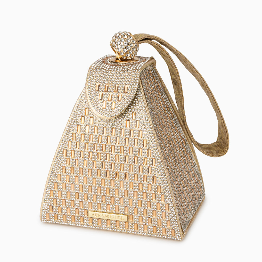 Crystal Pyramid Handbag