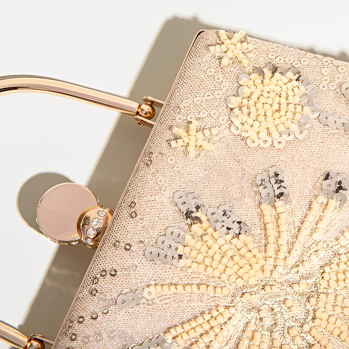 Margaret Beaded Clutch Bag