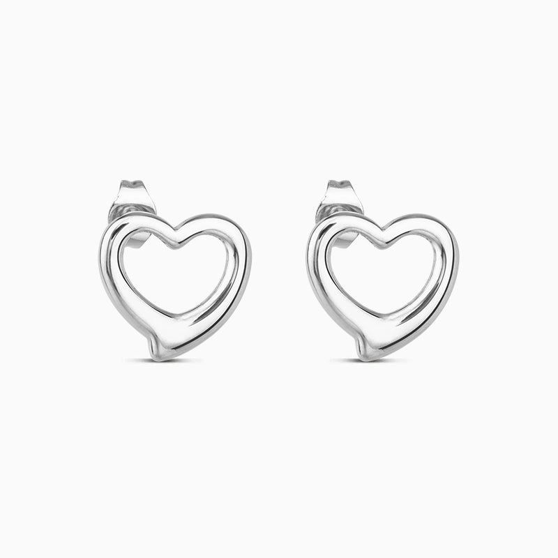 Lux Heart Earrings