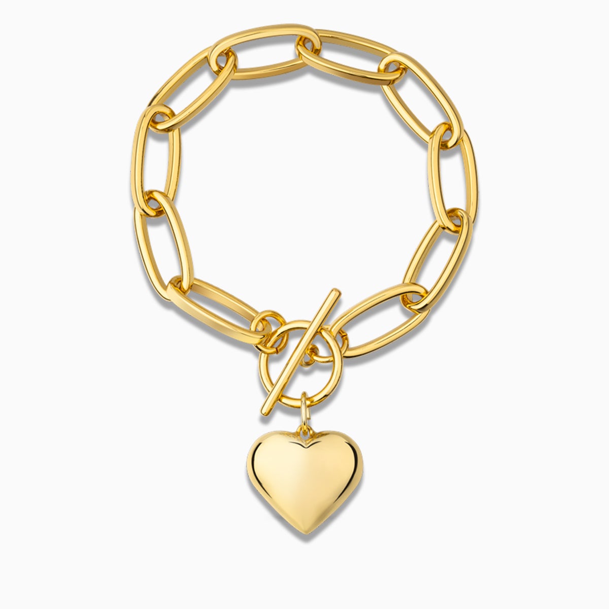 Saint Heart Pendant Bracelet