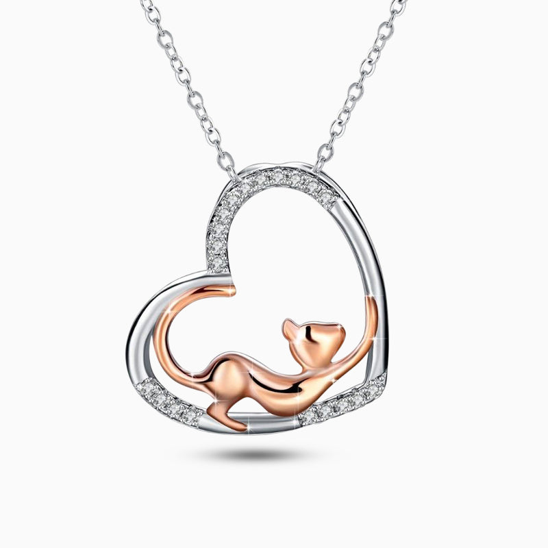 Cat Love Necklace